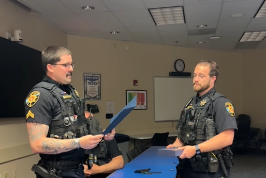 Douglas County Deputy Honored with Golden Handcuffs Award for Commitment to Community Safety