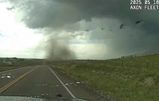 Douglas County Deputy's Dash Cam Captures Tornado as He Springs Into Action to Ensure Residents' Safety