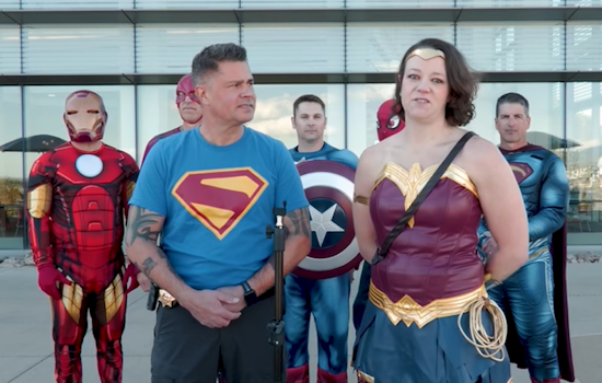 Douglas County SWAT Team Swaps Tactical Gear for Capes in 'Operation Superhero' at Children's Hospital Colorado