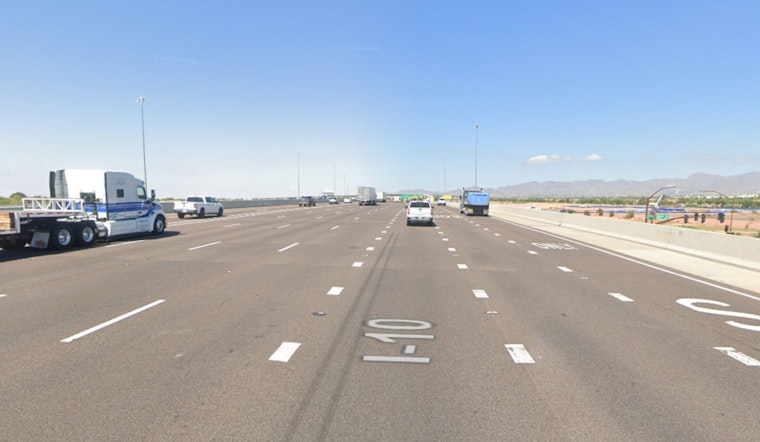 Driver Injured in Road Rage Shooting on I-10 in Goodyear, Suspect Remains At Large