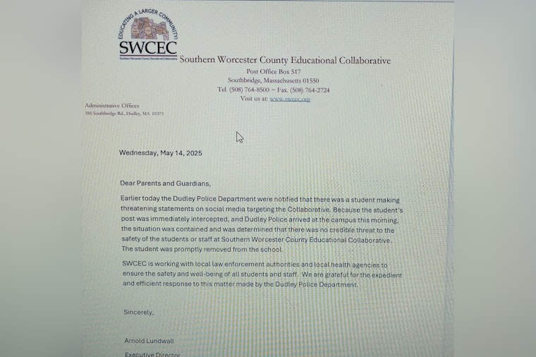 Dudley Police Determine No Credible Threat at Southern Worcester County School After Social Media Scare