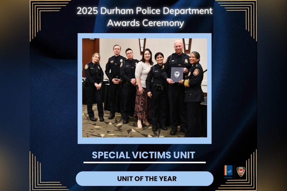 Durham Police Department Honors Special Victims Unit as '2024 Unit of the Year' for Exceptional Service