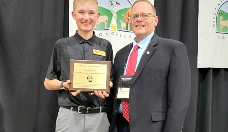 Eagle River Teen Honored as First Youth Conservation Congress Delegate of the Year by Wisconsin DNR