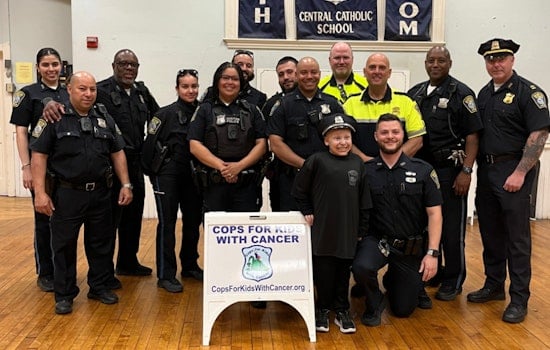 East Boston Community Rallies to Support Young Cancer Fighter with Enthusiastic Police Escort to School