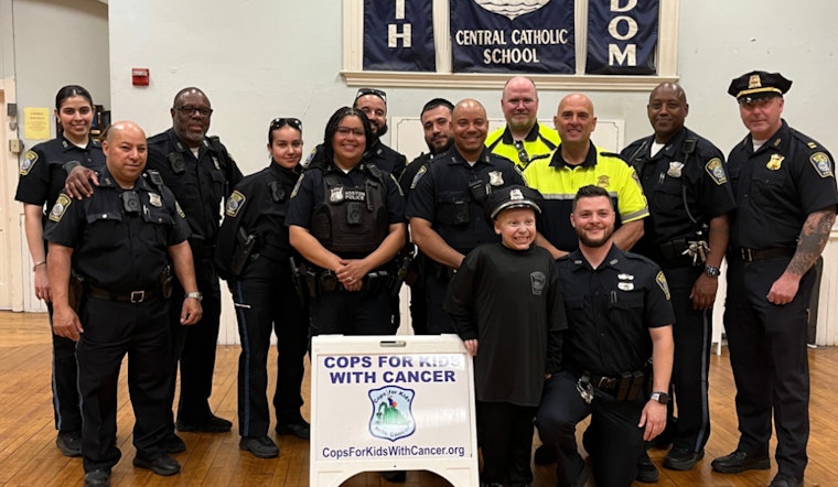 East Boston Community Rallies to Support Young Cancer Fighter with Enthusiastic Police Escort to School