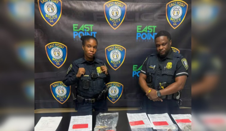 East Point Traffic Violation Leads to Significant Drug and Firearm Seizure