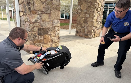 East Tennessee Law Enforcement Agencies Unite for Child Safety Seat Event in Knoxville