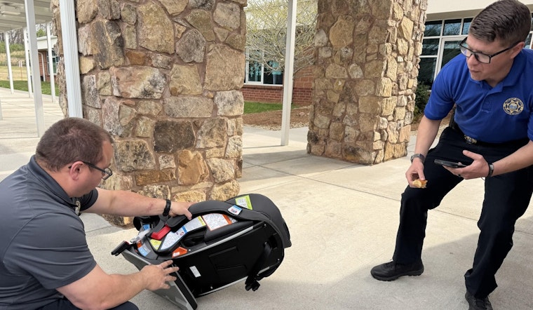 East Tennessee Law Enforcement Agencies Unite for Child Safety Seat Event in Knoxville