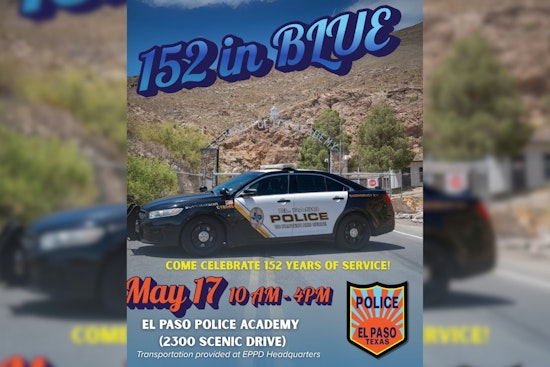 El Paso Police Department Celebrates Over 150 Years of Service with '152 in Blue' Community Event