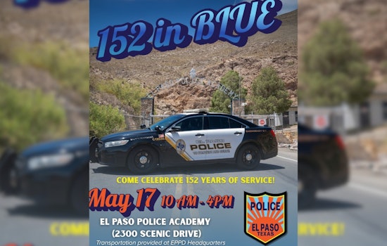 El Paso Police Department Celebrates Over 150 Years of Service with '152 in Blue' Community Event