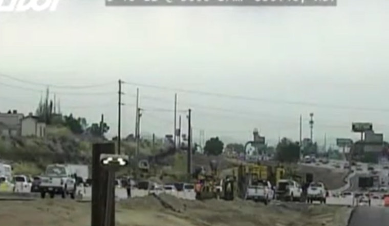 Emergency Sinkhole Repairs Cause Major Traffic Delays on I-15 Near Roy, Utah