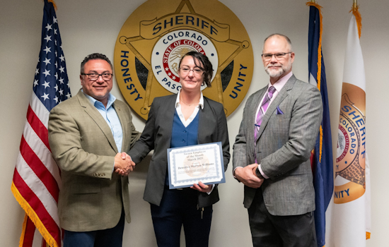 EPC Sheriff's Office Honors Detective Marissa Williams as March Sworn Employee of the Month