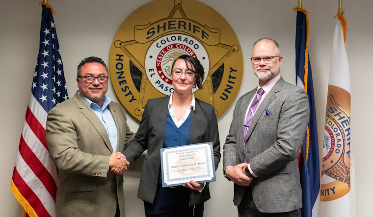 EPC Sheriff's Office Honors Detective Marissa Williams as March Sworn Employee of the Month