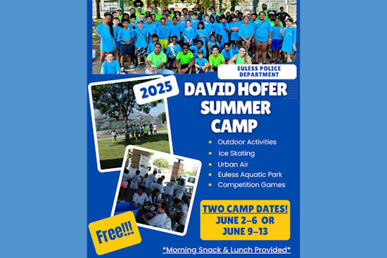 Euless, Texas Welcomes Summer Fun with David Hofer Summer Camp for Local Youth