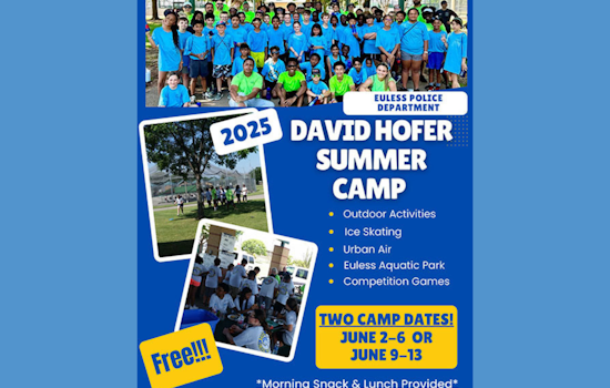 Euless, Texas Welcomes Summer Fun with David Hofer Summer Camp for Local Youth