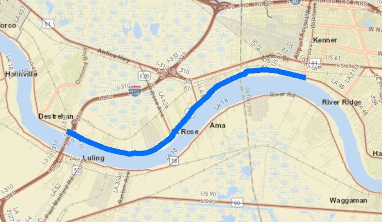 Expect Delays on LA 48 (River Rd) Due to Lane Closures for Drain Cleaning Starting Today