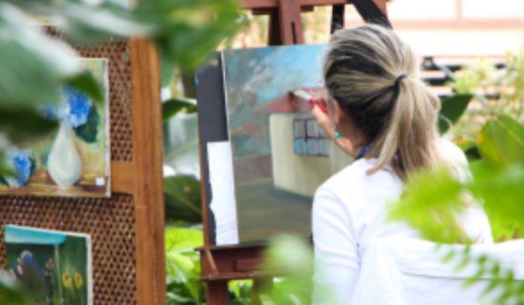 Experience Live Art Every Saturday at Wayne Ferguson Plaza in Lewisville with Art Pop-ups in the Plaza