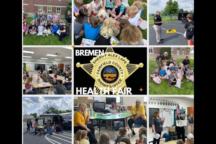 Fairfield County Sheriff's Office Engages Kids with Drones and Safety Demos at Bremen Health Fair