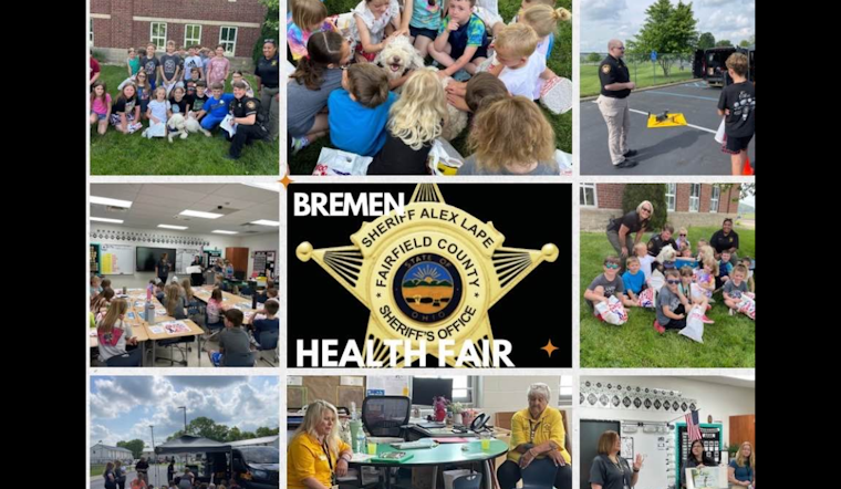 Fairfield County Sheriff's Office Engages Kids with Drones and Safety Demos at Bremen Health Fair