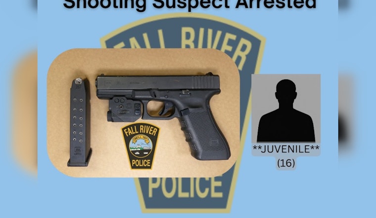 Fall River Police Nab 16-Year-Old Suspect Following Non-Fatal Shooting