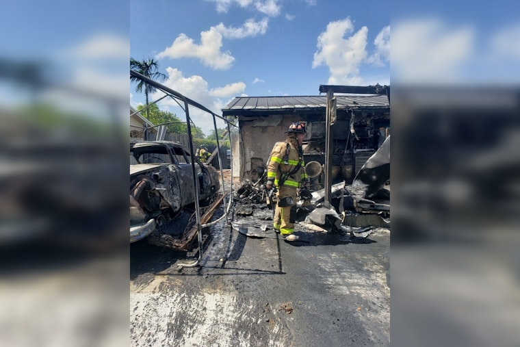 Family Dog Perishes in Destructive House Fire in Southwest Miami-Dade