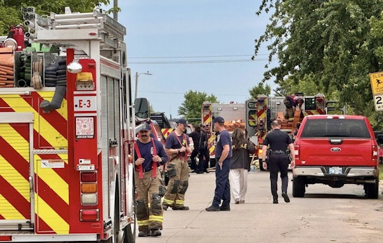 Firefighter Hospitalized Battling Blaze in Moore Home, Multi-Agency Effort Subdues Flames