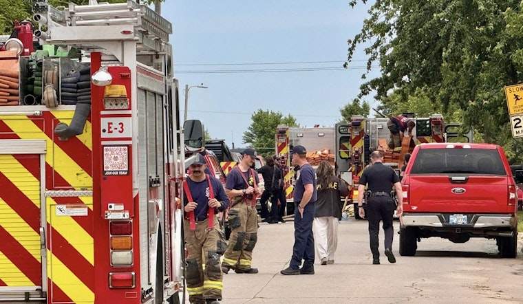 Firefighter Hospitalized Battling Blaze in Moore Home, Multi-Agency Effort Subdues Flames