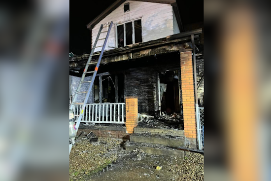 Firefighters Battle Early Morning Blaze on Hazel Avenue in Ambridge, Investigation Ongoing