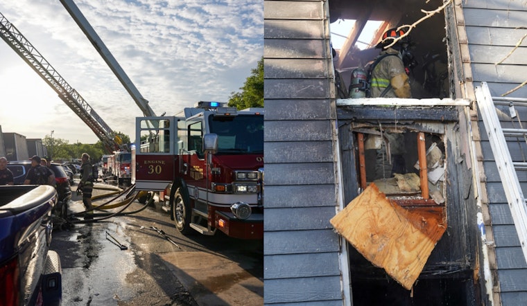 Firefighters Quell Blaze in Oklahoma City Commercial Area, No Injuries Reported