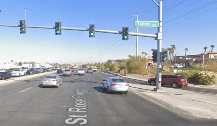 Five Hospitalized Following Traffic Collision on St. Rose Parkway in Henderson