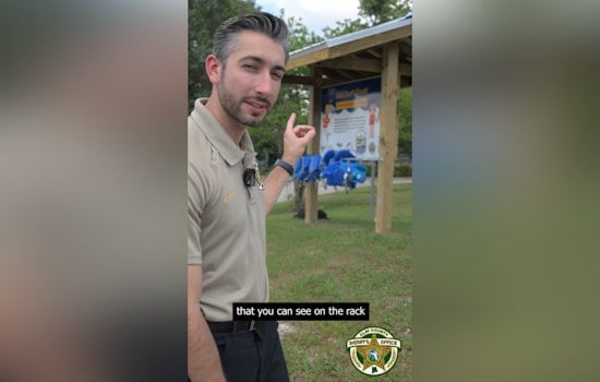 Fleming Island Teen Elevates Water Safety With "Kids Don't Float" Life Jacket Rack in Green Cove Springs