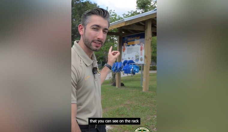 Fleming Island Teen Elevates Water Safety With "Kids Don't Float" Life Jacket Rack in Green Cove Springs