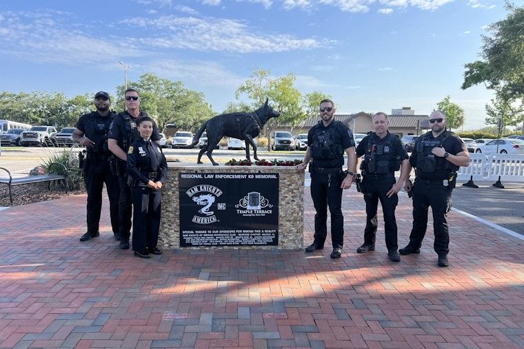 Florida K9 Officers Pay Tribute to Fallen Companions with Memorial Ceremony in Tampa