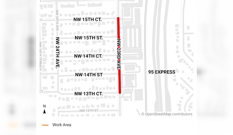 Fort Lauderdale Announces Sewage System Upgrades on NW 23rd Avenue, Commuters Advised on Construction Impact