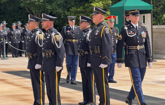 Fort Worth and Irving Police Honor Fallen Heroes at National Police Week Wreath Laying Ceremony in Washington D.C.