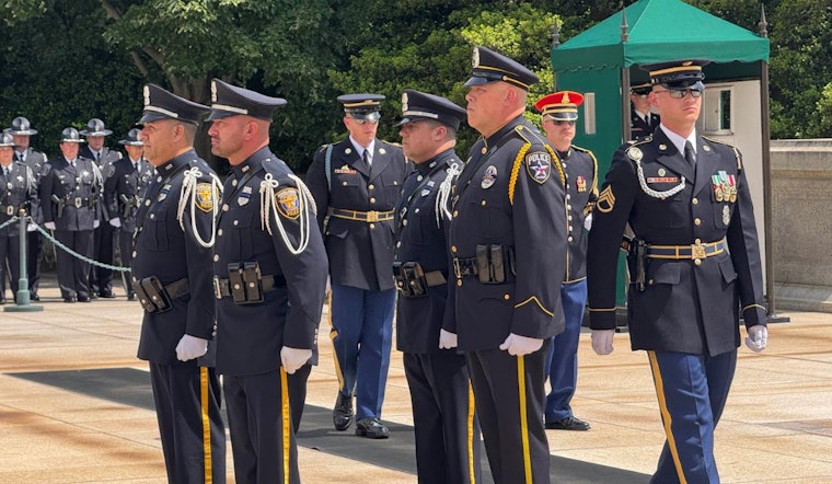 Fort Worth and Irving Police Honor Fallen Heroes at National Police Week Wreath Laying Ceremony in Washington D.C.