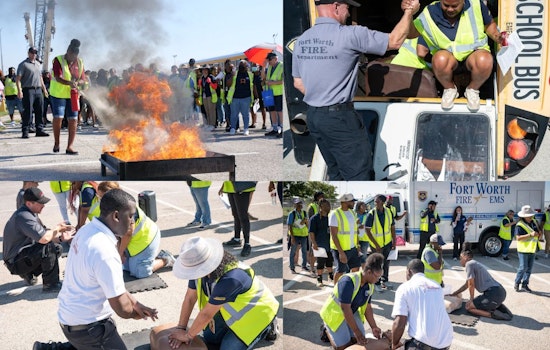 Fort Worth Bus Drivers Boost Safety Skills with Fire Department's Emergency Training Initiative