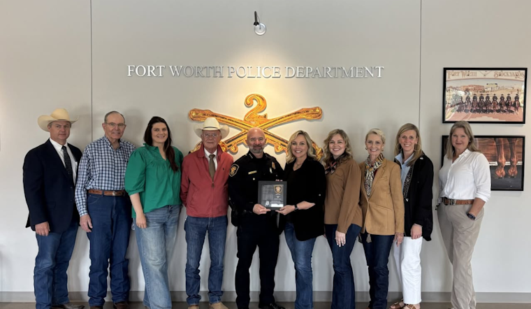 Fort Worth Police Department Receives $350,000 Donation for New Horse Walker Arena from Citizens Support Group