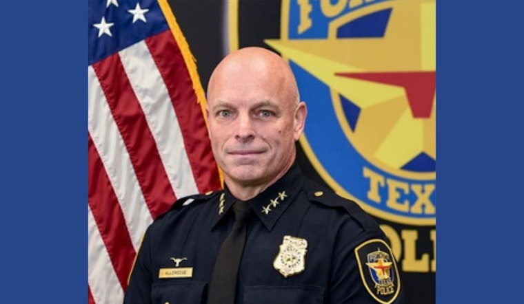 Fort Worth Prepares for Interim Police Chief Robert Alldredge as City Council Sets Vote Ahead of Chief Noakes' Retirement