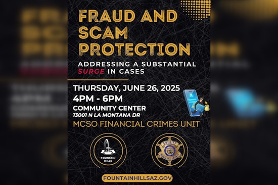 Fountain Hills Partners with Sheriff's Office to Educate Residents on Fraud Prevention