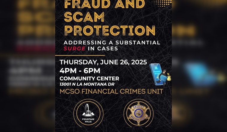 Fountain Hills Partners with Sheriff's Office to Educate Residents on Fraud Prevention