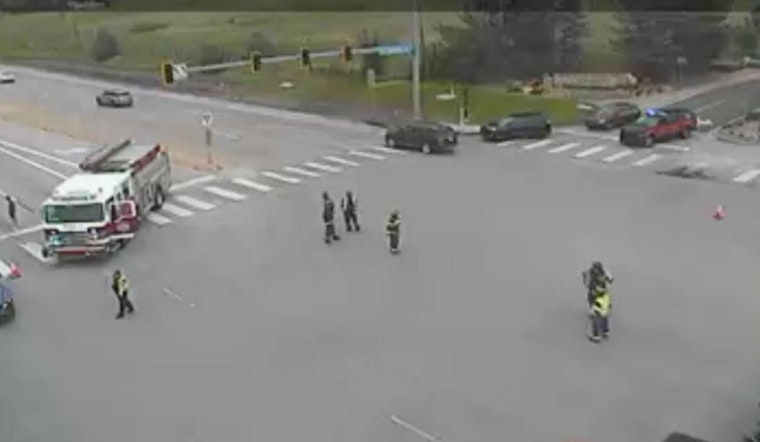 Four Hospitalized Following Multi-Vehicle Crash on South Parker Road Near Broncos Parkway