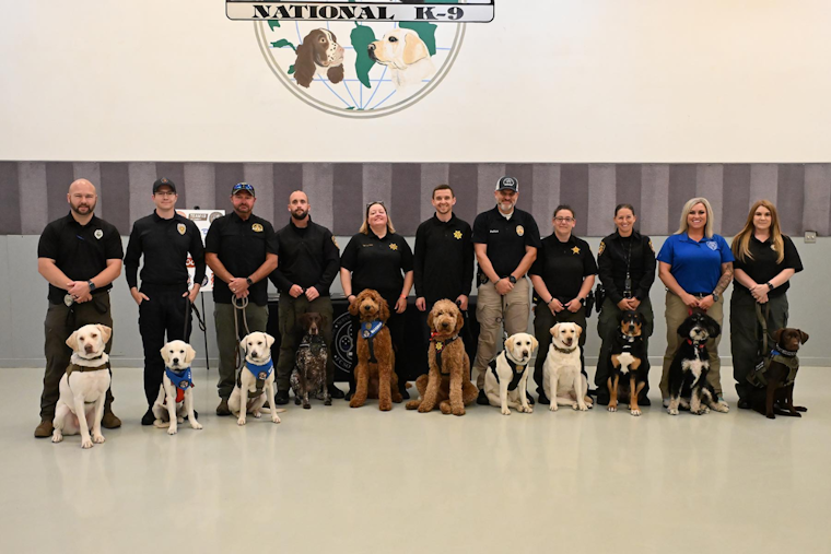 Franklin County Graduates 11 New Therapy Dogs Prepared for Crisis Response Nationwide