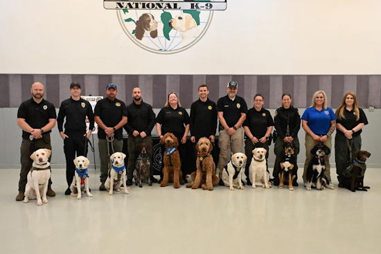 Franklin County Graduates 11 New Therapy Dogs Prepared for Crisis Response Nationwide