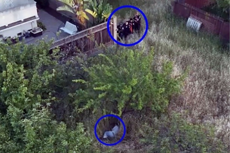 Fremont Break-In and Attempted Arson Suspect Apprehended with Help of Drone and K-9 Unit