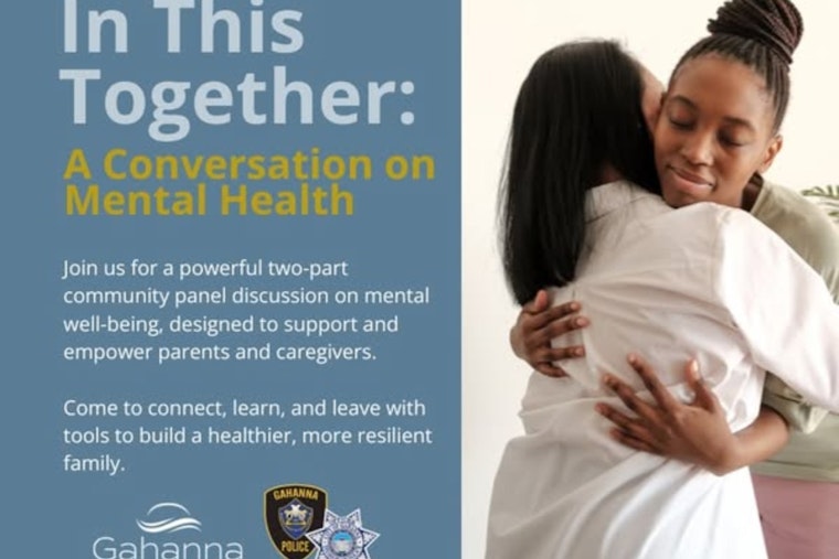Gahanna Police Department Continues Mental Health Dialogue with Upcoming "In This Together" Event