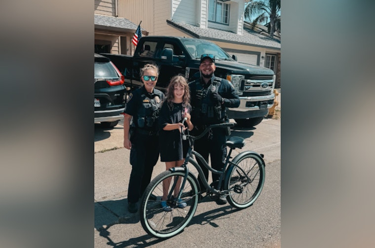 Galt Police Warm Hearts by Returning Stolen Bicycle to 9-Year-Old Girl, Showcasing Community Policing at Its Finest