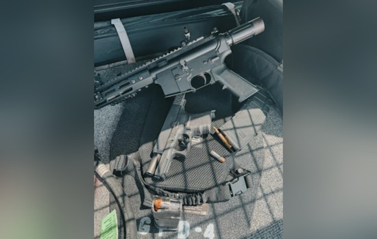 Galt Traffic Stop Leads to Arrest of Fugitive in Possession of Illegal Weapons and Narcotics