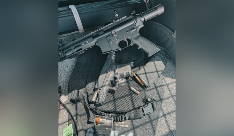 Galt Traffic Stop Leads to Arrest of Fugitive in Possession of Illegal Weapons and Narcotics