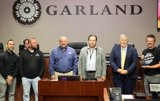 Garland Water Utilities Wins Prestigious 2024 Bob Derrington Reuse Award at Texas Water Conference in Houston